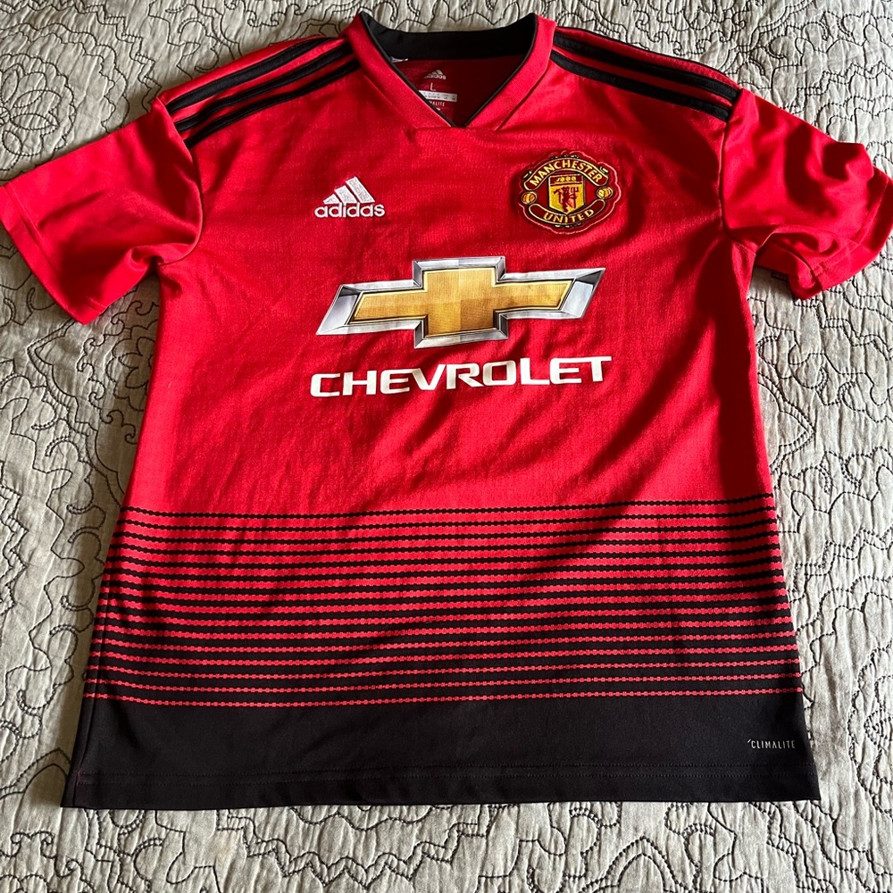 Manchester United Paul Pogba Adidas Soccer Jersey